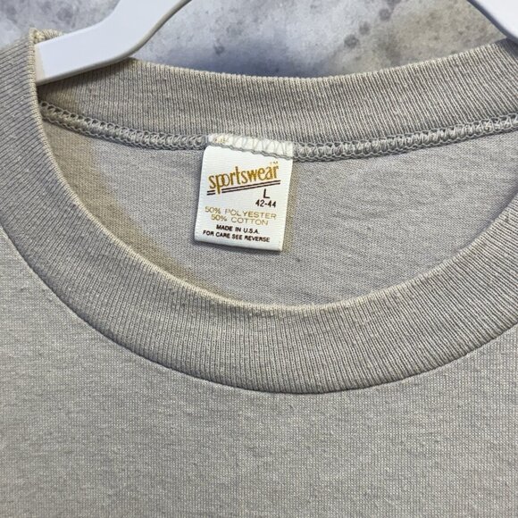 Vintage 80s Fernand Leger T Shirt Mens Large Art Artist Painter Tee - Picture 3 of 16